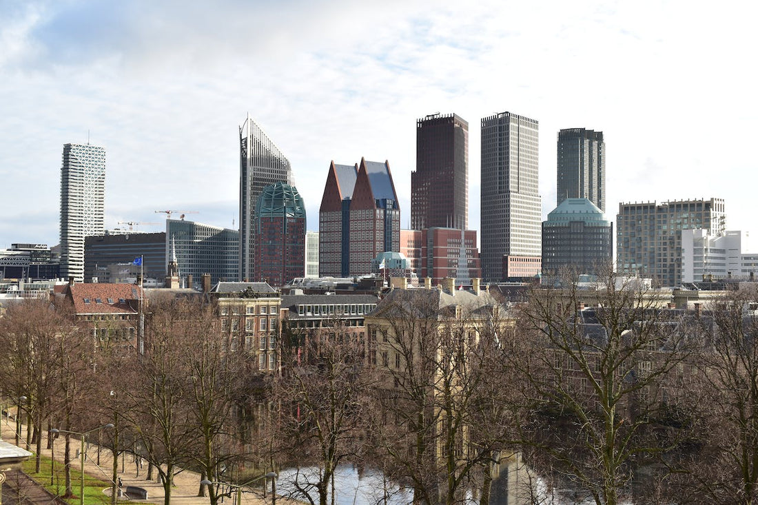 Skyline of The Hague - Places to visit in the hague